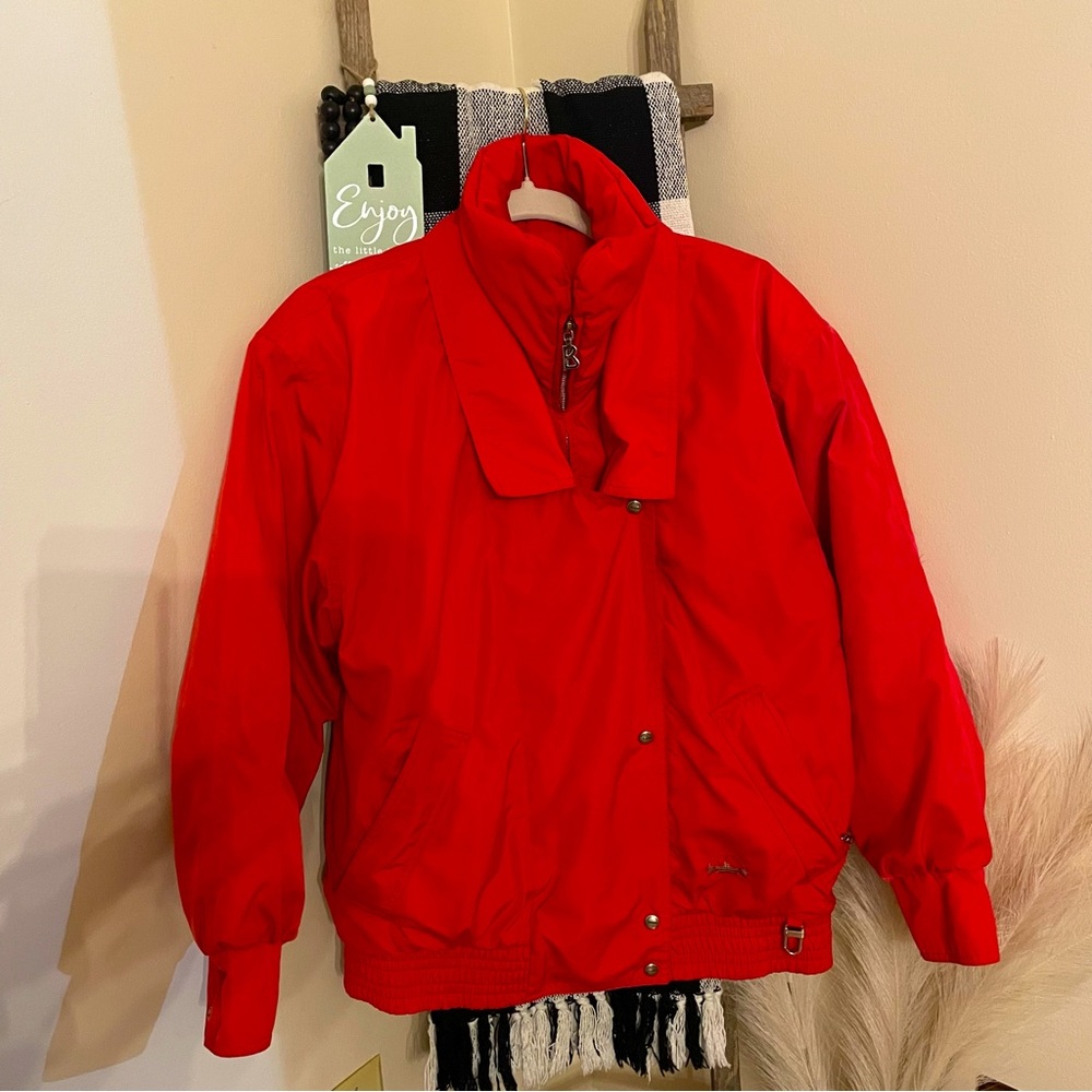 Vintage 80’s Red Bogner Ski Jacket